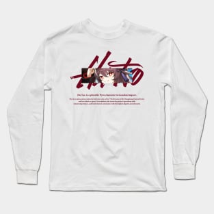 Hutao face Long Sleeve T-Shirt